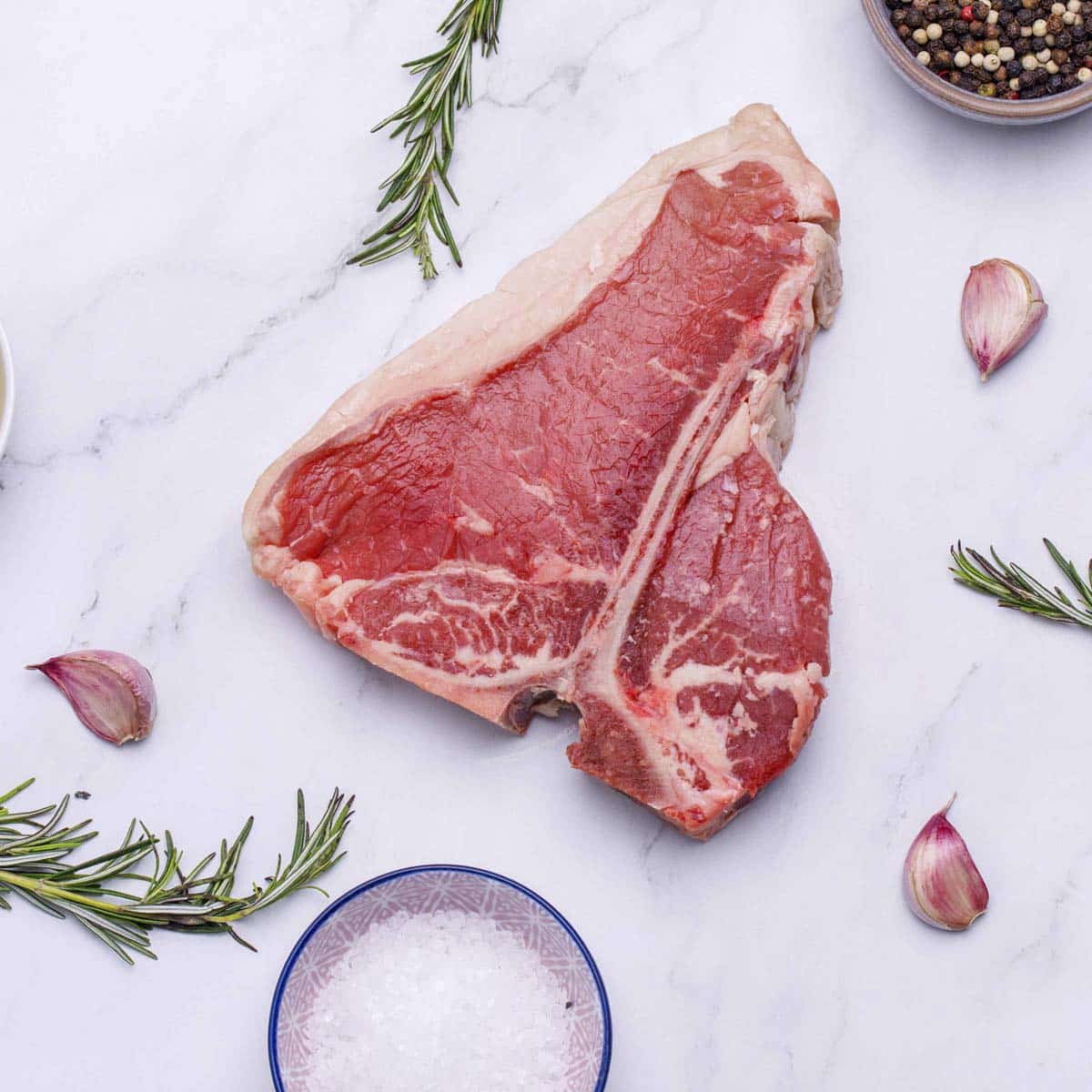 T-Bone Steak Five Founders Beef