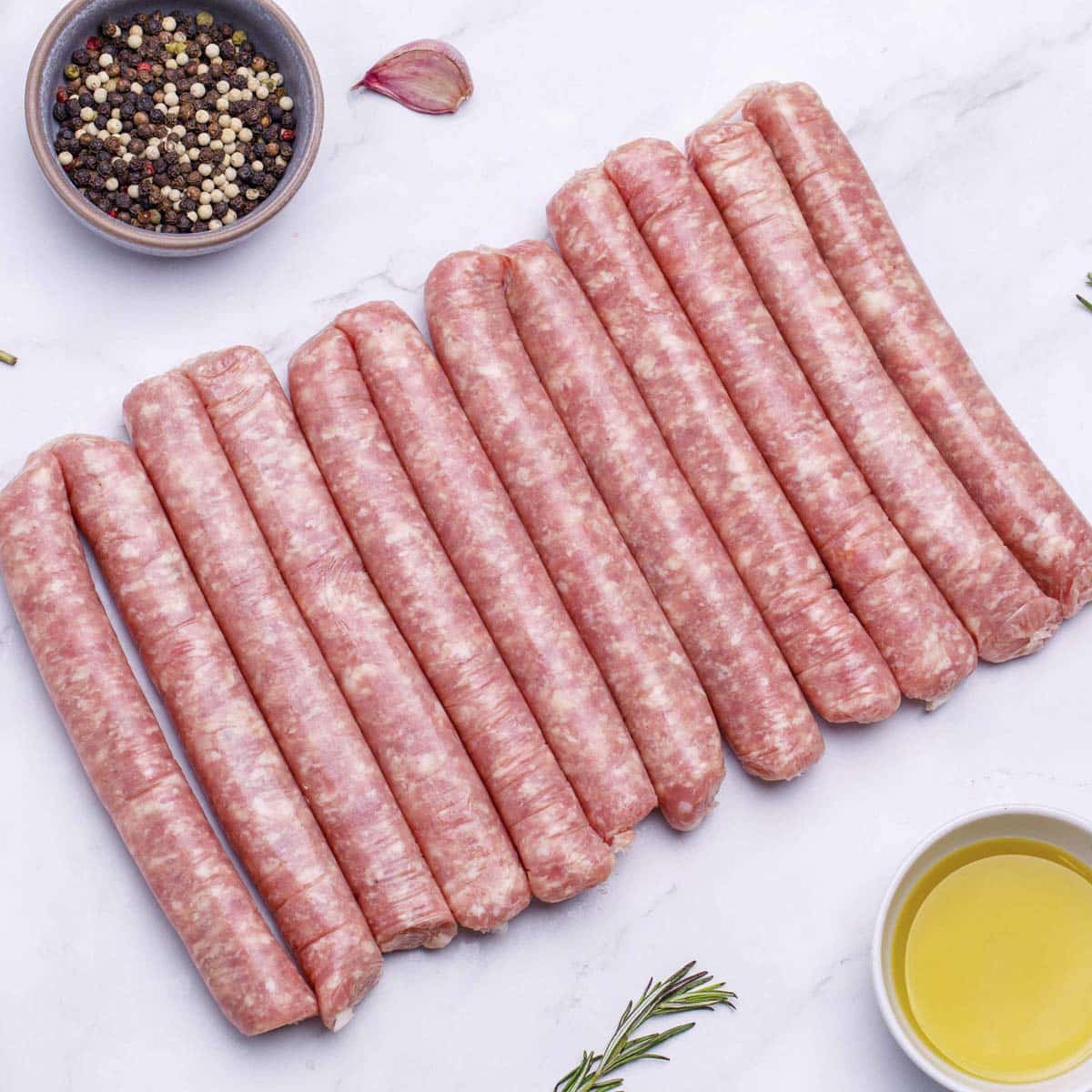 Italian BBQ Pork Sausages gluten free