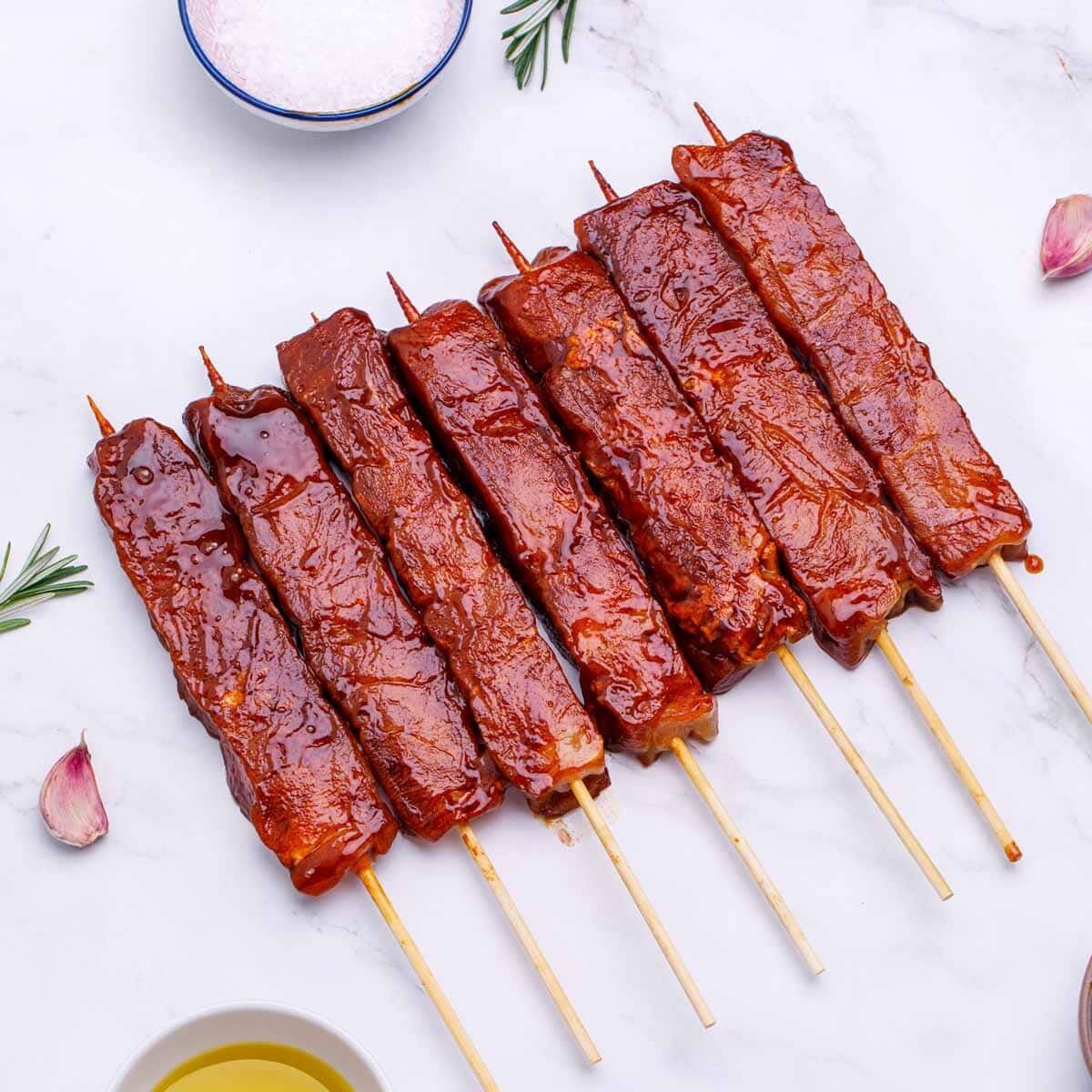 Chicken Breast Kebabs Honey soy gluten free